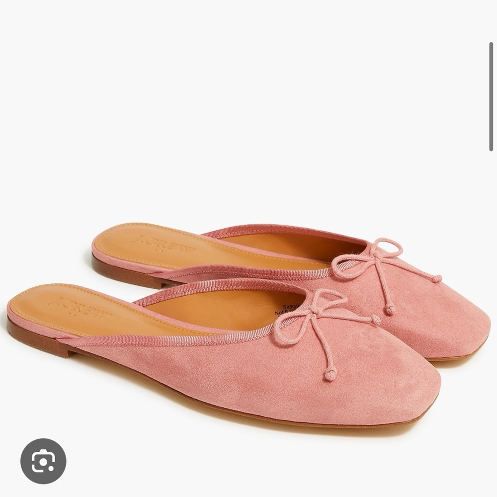 J. Crew Pink Ballet Mules